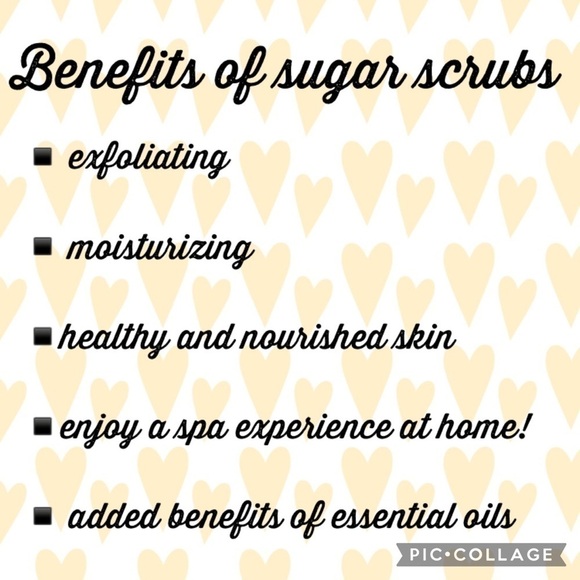 Floral sugar scrub, hand crafted, all natural exfoliating and moisturizing - Picture 4 of 15